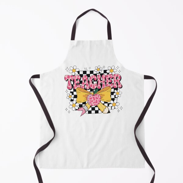Item preview, Retro Checkered Teacher designed and sold by chicdeboutique.