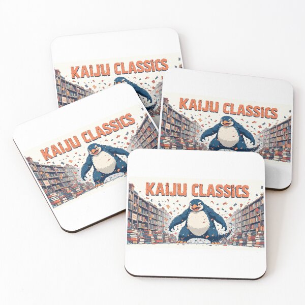 Item preview, Kaiju Classics Penguin Godzilla in Library designed and sold by PixelWaveBD.