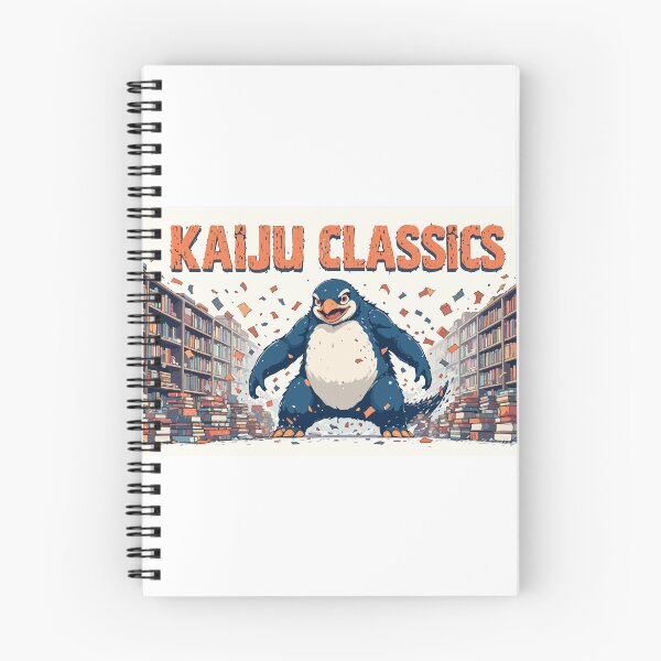 Item preview, Kaiju Classics Penguin Godzilla in Library designed and sold by PixelWaveBD.