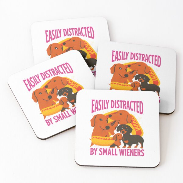 Item preview, Easily Distracted By Small Wieners designed and sold by Colorful-Garden.