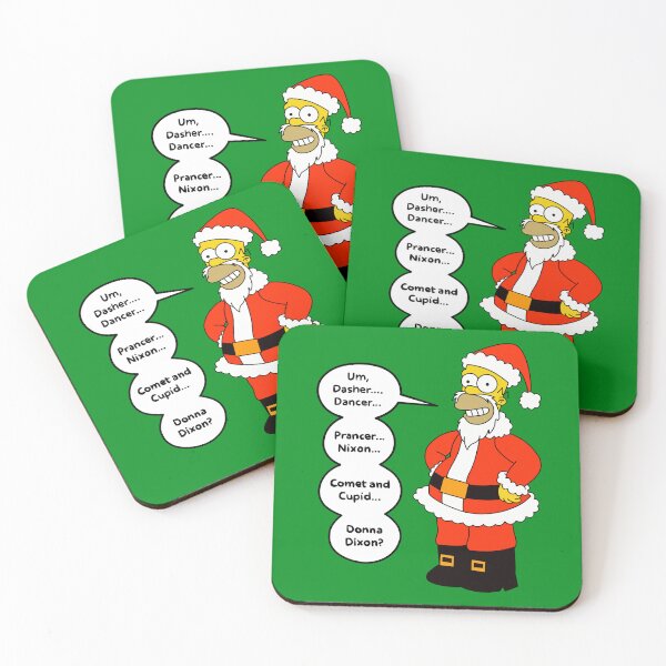 Item preview, Homer Simpson Christmas Call Out - Holiday Santa Meme designed and sold by ZERO-MIND.
