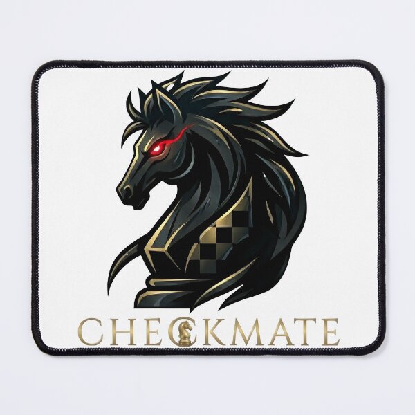 Item preview, Knight Checkmate Dark Sqaure designed and sold by Dark-Square.