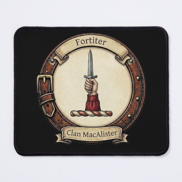 Item preview, Clan MacAlister Crest designed and sold by BagTown Clans.