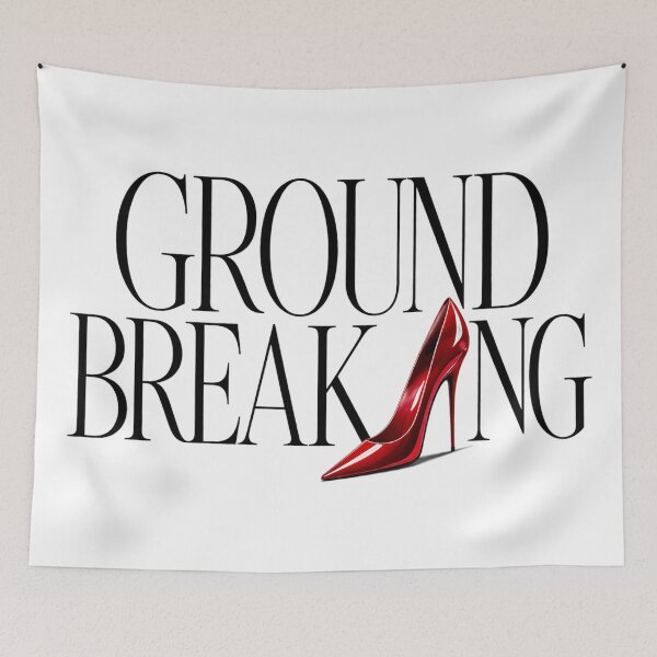 Item preview, Ground Breaking Fashion Statement Typography Design designed and sold by The Statement Lab.