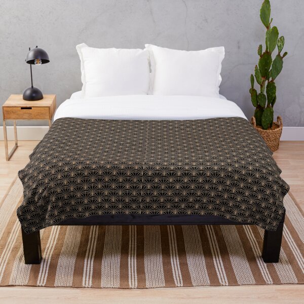 Item preview, Black & Gold Art Deco Pattern: Elegant 1920s Gatsby Geometric Luxury Design designed and sold by LCWaterworth.