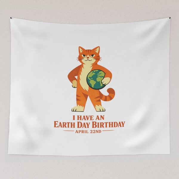 Item preview, I Have An Earth Day Birthday April 22nd designed and sold by LuveraxArt.
