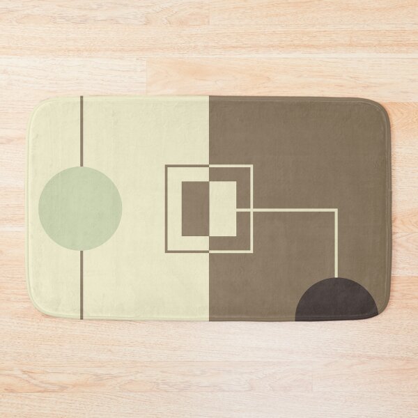 Item preview, The Integration - Minimalist Earth Tone Geometric designed and sold by artdocaj.