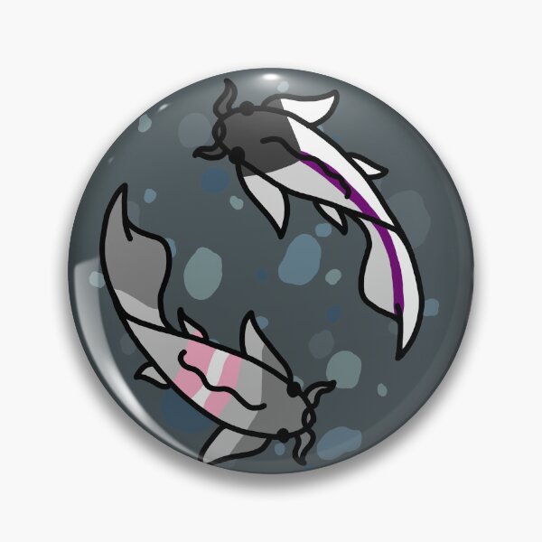 Item preview, Demi Ace and Demi Girl Pride Koi Pond designed and sold by CastleOfDragons.