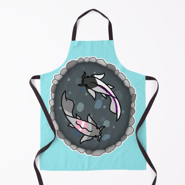 Item preview, Demi Ace and Demi Girl Pride Koi Pond designed and sold by CastleOfDragons.