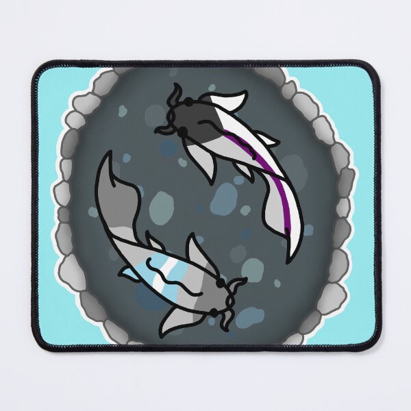 Item preview, Demi Ace and Demi Boy Pride Koi Pond designed and sold by CastleOfDragons.