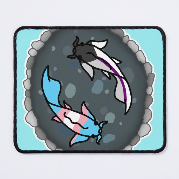 Item preview, Demi Ace and Trans Pride Koi Pond designed and sold by CastleOfDragons.
