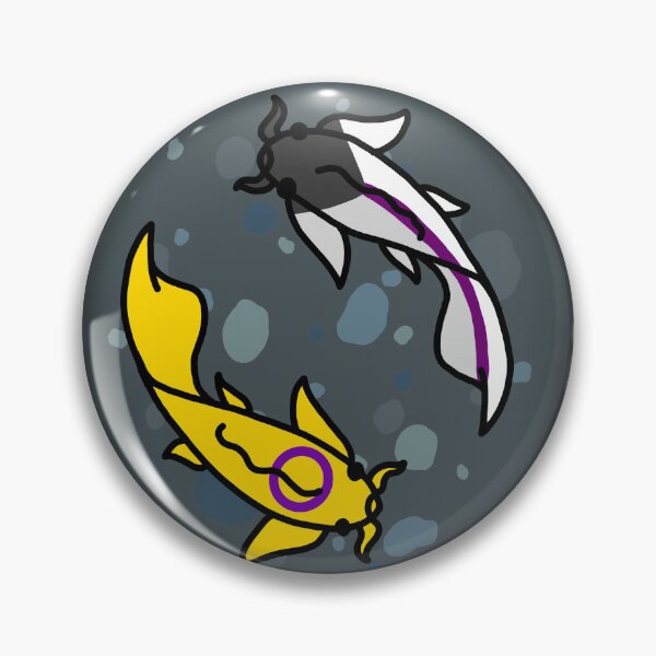 Item preview, Demi Ace and Intersex Pride Koi Pond designed and sold by CastleOfDragons.
