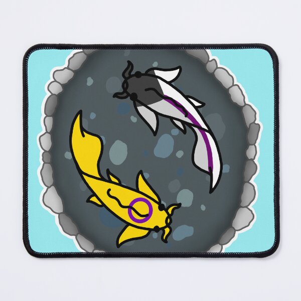 Item preview, Demi Ace and Intersex Pride Koi Pond designed and sold by CastleOfDragons.