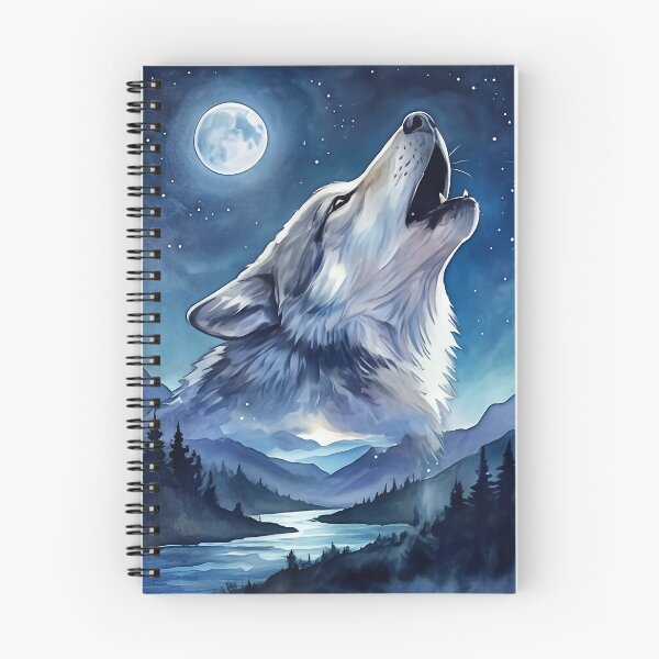 Item preview, Mystical wolf howls at the moon designed and sold by KriegerTJ.