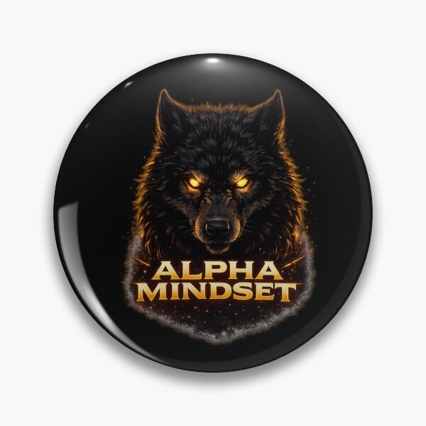 Item preview, Alpha Mindset Wolf – Fitness Motivation Design designed and sold by Atelier Rescator.