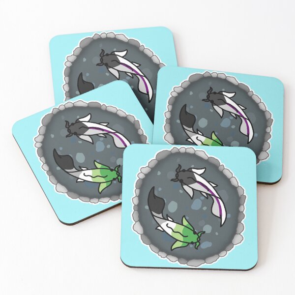 Item preview, Demi Ace and Aro Pride Koi Pond designed and sold by CastleOfDragons.