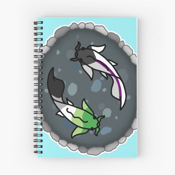 Item preview, Demi Ace and Aro Pride Koi Pond designed and sold by CastleOfDragons.