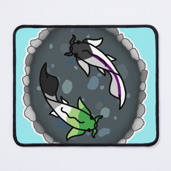 Item preview, Demi Ace and Aro Pride Koi Pond designed and sold by CastleOfDragons.