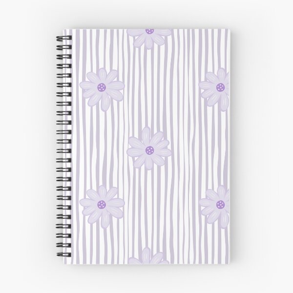 Item preview, Purple Stripes And Flowers designed and sold by CowboyRaija.