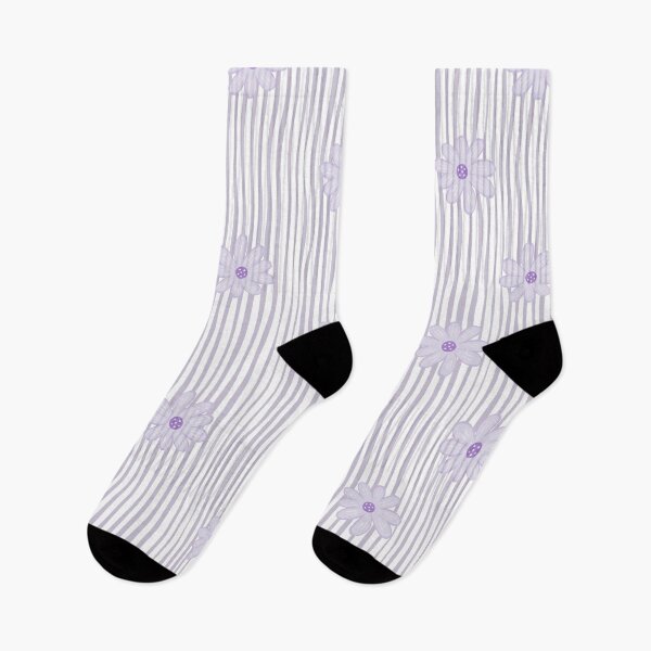 Item preview, Purple Stripes And Flowers designed and sold by CowboyRaija.