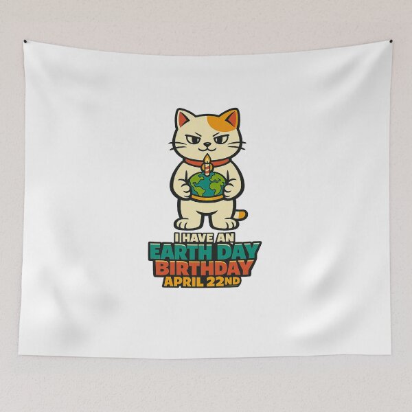 Item preview, I Have An Earth Day Birthday April 22nd designed and sold by LuveraxArt.