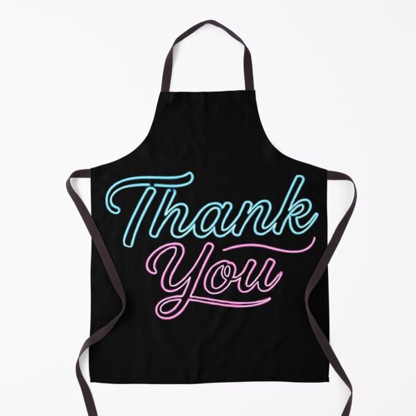 Item preview, Neon Thank You Typography Design designed and sold by amazingcorner.