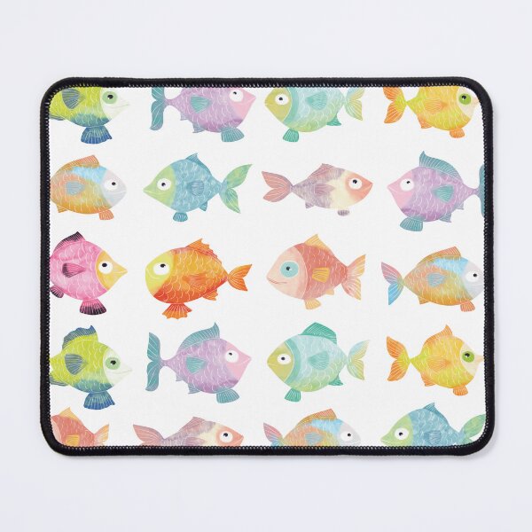 Item preview, Colorful Fishes Swimming designed and sold by IvysCreativityHouse.