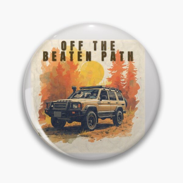 Item preview, Off The Beaten Path - Retro Off-Road Adventure designed and sold by DOROTA-0909.