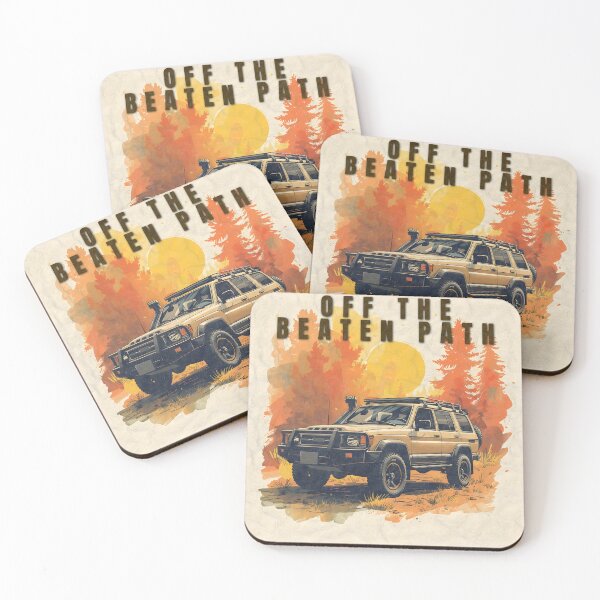 Item preview, Off The Beaten Path - Retro Off-Road Adventure designed and sold by DOROTA-0909.