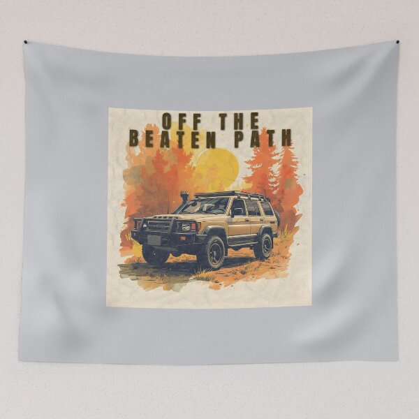 Item preview, Off The Beaten Path - Retro Off-Road Adventure designed and sold by DOROTA-0909.