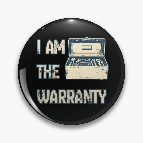 Item preview, I Am The Warranty Funny Mechanic Shirt – DIY Auto Repair Humor designed and sold by TwistedComicLab.