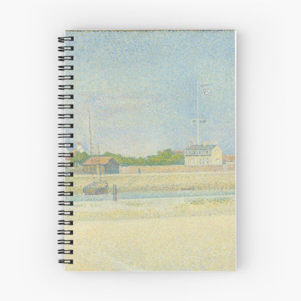 Item preview, The Canal of Gravelines by Georges Seurat: Serene Pointillist Harbor Poster designed and sold by artofuniverse.