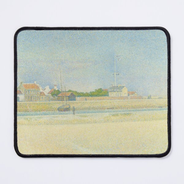 Item preview, The Canal of Gravelines by Georges Seurat: Serene Pointillist Harbor Poster designed and sold by artofuniverse.