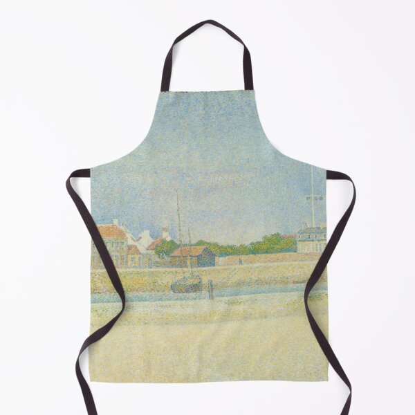 Item preview, The Canal of Gravelines by Georges Seurat: Serene Pointillist Harbor Poster designed and sold by artofuniverse.
