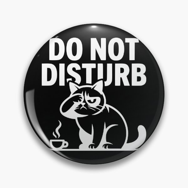 Item preview, Grumpy Cat Office Decor - Do Not Disturb designed and sold by MavtM.