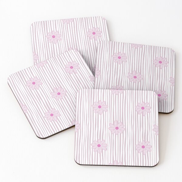 Item preview, Pink Stripes And Flowers designed and sold by CowboyRaija.