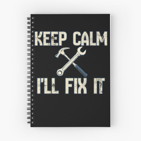 Item preview, Keep Calm I’ll Fix It Funny Mechanic Shirt – Garage Humor Design designed and sold by TwistedComicLab.