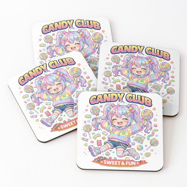 Item preview, Candy Club Anime Girl Sweet Aesthetic designed and sold by Otaku-Addiction.