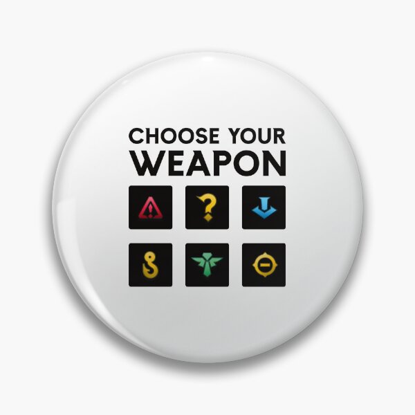 Item preview, Choose Your Weapon - League Ping Parody (Black Text) designed and sold by ClownshoesOffic.