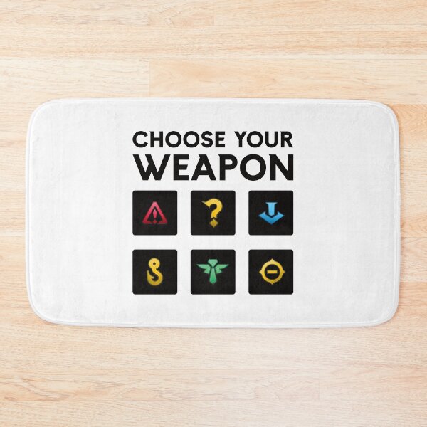 Item preview, Choose Your Weapon - League Ping Parody (Black Text) designed and sold by ClownshoesOffic.