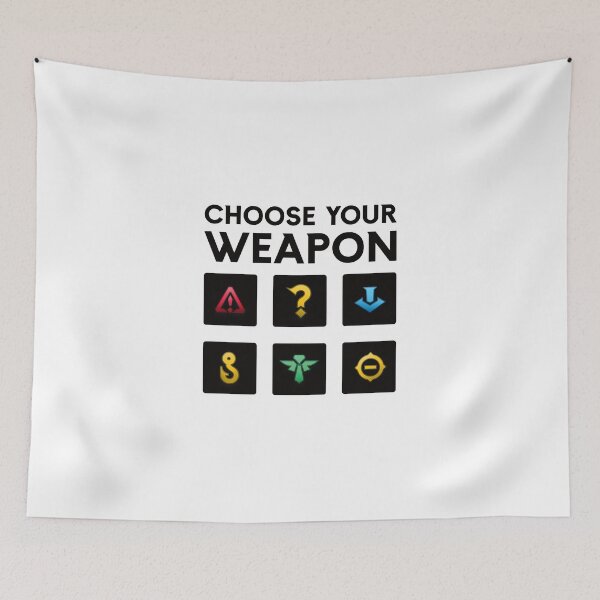 Item preview, Choose Your Weapon - League Ping Parody (Black Text) designed and sold by ClownshoesOffic.