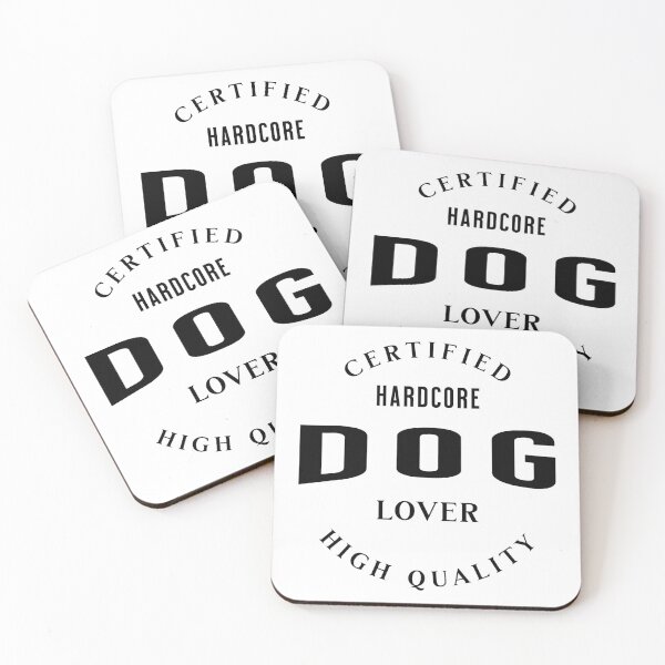 Item preview, Certified Hardcore Dog Lover Funny Dog Lover Gift designed and sold by Patina & Pixel.