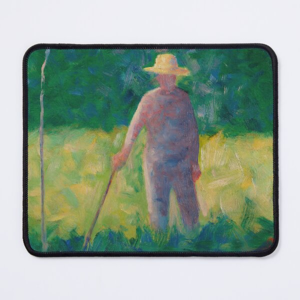 Item preview, The Gardener by Georges Seurat: Neo Impressionist Pointillist Landscape Poster designed and sold by artofuniverse.