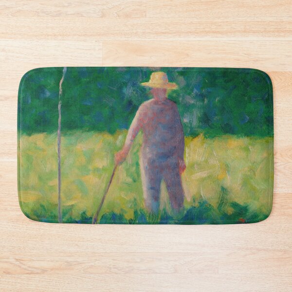 Item preview, The Gardener by Georges Seurat: Neo Impressionist Pointillist Landscape Poster designed and sold by artofuniverse.