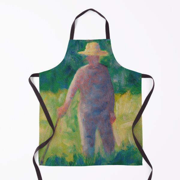 Item preview, The Gardener by Georges Seurat: Neo Impressionist Pointillist Landscape Poster designed and sold by artofuniverse.
