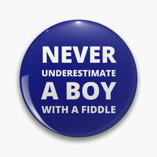Item preview, Never underestimate a boy with a fiddle designed and sold by fev-rocks.