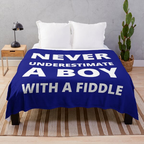 Item preview, Never underestimate a boy with a fiddle designed and sold by fev-rocks.