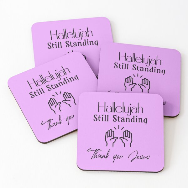 Item preview, Hallelujah Still Standing — Thank You Jesus | Faith & Reflection designed and sold by HopeFilled Ink.