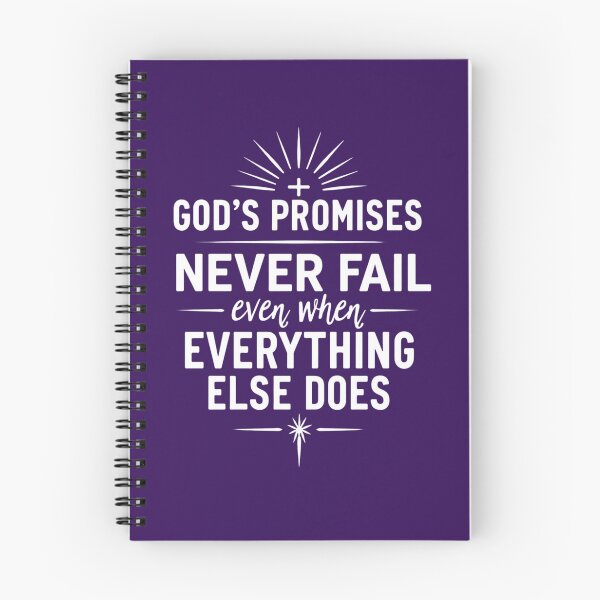 Item preview, God’s Promises Never Fail — Even When Everything Else Does | Faith & Reflection designed and sold by HopeFilled Ink.