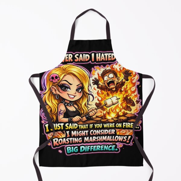 Item preview, Funny Dark Humor Marshmallow Meme | Savage Girl Cartoon | Sarcastic Quote Sticker | Edgy Cute Goth Aesthetic designed and sold by ☆ CR4ZIIB4BII ☆.